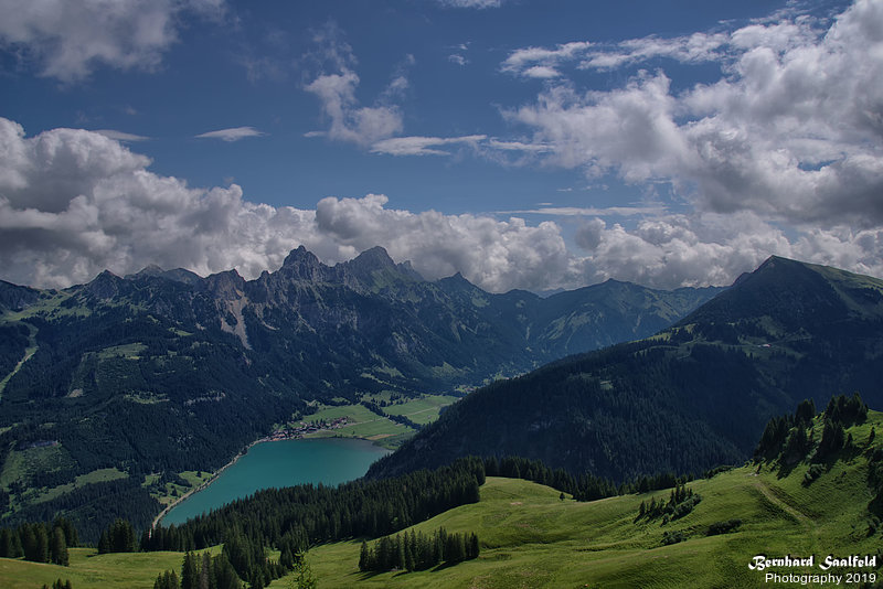 Bernhard Saalfeld - Tannheimer Tal mit Haldensee